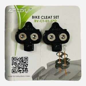 BV Bike Cleat Set BV-CT-01-SPD Shimano Compatible Cycling Pedals New